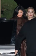 KYLIE JENNER Leaves a Holiday Dinner in Malibu 12/17/2019