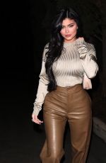 KYLIE JENNER Night Out in Beverly Hills 12/11/2019