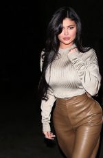 KYLIE JENNER Night Out in Beverly Hills 12/11/2019