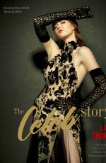 LARSEN THOMPSON in Celeb Story, November 2019