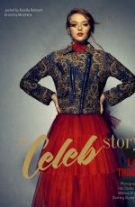 LARSEN THOMPSON in Celeb Story, November 2019