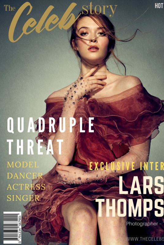 LARSEN THOMPSON in Celeb Story, November 2019