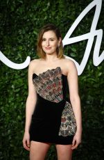 LAURA CARMICHAEL at Fashion Awards 2019 in London 12/02/2019