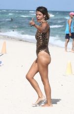 LAURA MATAMOROS in Bikinis at a Beach in Miami 12/16/2019