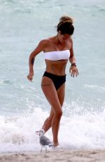 LAURA MATAMOROS in Bikinis at a Beach in Miami 12/16/2019