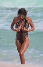 LAURA MATAMOROS in Bikinis at a Beach in Miami 12/16/2019