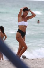 LAURA MATAMOROS in Bikinis at a Beach in Miami 12/16/2019