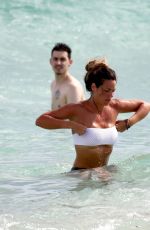 LAURA MATAMOROS in Bikinis at a Beach in Miami 12/16/2019