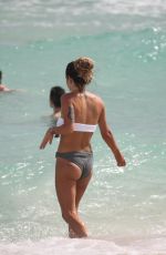 LAURA MATAMOROS in Bikinis at a Beach in Miami 12/16/2019
