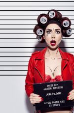 LAURA POLDVERE at a Photoshoot, 2019