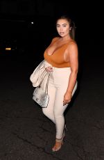 LAUREN GOODGER at Roka Restaurant in London 12/20/2019