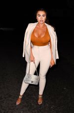 LAUREN GOODGER at Roka Restaurant in London 12/20/2019