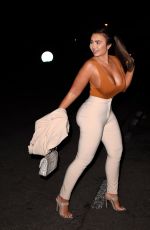 LAUREN GOODGER at Roka Restaurant in London 12/20/2019