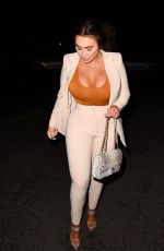 LAUREN GOODGER at Roka Restaurant in London 12/20/2019