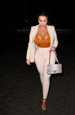 LAUREN GOODGER at Roka Restaurant in London 12/20/2019
