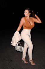 LAUREN GOODGER at Roka Restaurant in London 12/20/2019