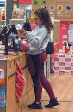 LAUREN GOODGER Out Shopping in London 12/29/2019