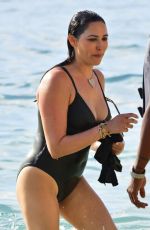 LAUREN SILVERMAN in Swimsuit on the Beach in Barbados 12/28/2019