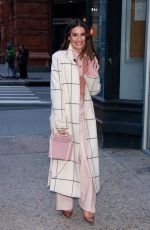 LEA MICHELE Arrives at Build Series in New York 12/05/2019