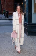 LEA MICHELE Arrives at Build Series in New York 12/05/2019