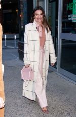 LEA MICHELE Arrives at Build Series in New York 12/05/2019