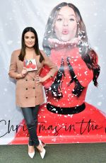 LEA MICHELE at Christmas in the City Album Launch at Barnes and Noble in New York 12/05/2019