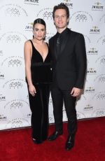 LEA MICHELE at New York Stage & Film 2019 Winter Gala at Zeigfeld Ballroom 12/08/2019