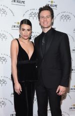 LEA MICHELE at New York Stage & Film 2019 Winter Gala at Zeigfeld Ballroom 12/08/2019