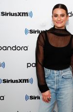 LEA MICHELE at SiriusXM Studios in New York 12/13/2019