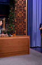 LEA MICHELE at Tonight Show with Jimmy Fallon 12/16/2019