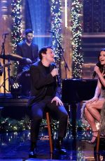 LEA MICHELE at Tonight Show with Jimmy Fallon 12/16/2019