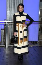 LEA MICHELE Celebrate 2019 Holiday Light Show at Empire State Building in New York 12/03/209