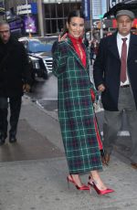 LEA MICHELE Leaves Good Morning America in New York 12/05/2019
