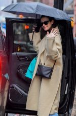 LEA MICHELE Out and About in New York 09/12/2019