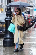LEA MICHELE Out and About in New York 09/12/2019