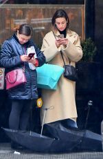 LEA MICHELE Out and About in New York 09/12/2019