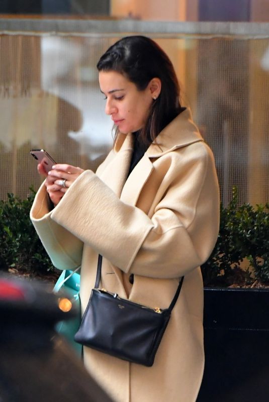 LEA MICHELE Out and About in New York 09/12/2019