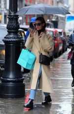 LEA MICHELE Out and About in New York 09/12/2019