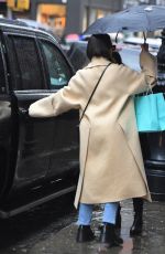 LEA MICHELE Out and About in New York 09/12/2019