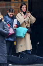 LEA MICHELE Out and About in New York 09/12/2019