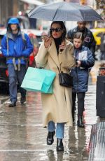LEA MICHELE Out and About in New York 09/12/2019
