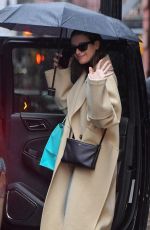 LEA MICHELE Out and About in New York 09/12/2019