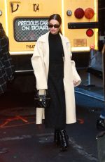 LEA MICHELE Out and About in New York 12/03/2019