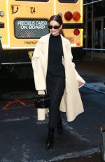 LEA MICHELE Out and About in New York 12/03/2019