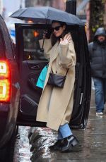 LEA MICHELE Out and About in New York 12/09/2019