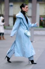 LEA MICHELE Out and About in New York 12/13/2019