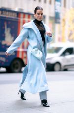 LEA MICHELE Out and About in New York 12/13/2019
