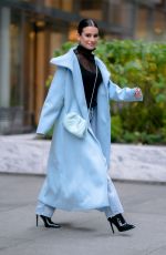 LEA MICHELE Out and About in New York 12/13/2019