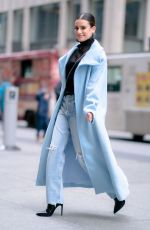 LEA MICHELE Out and About in New York 12/13/2019