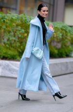 LEA MICHELE Out and About in New York 12/13/2019